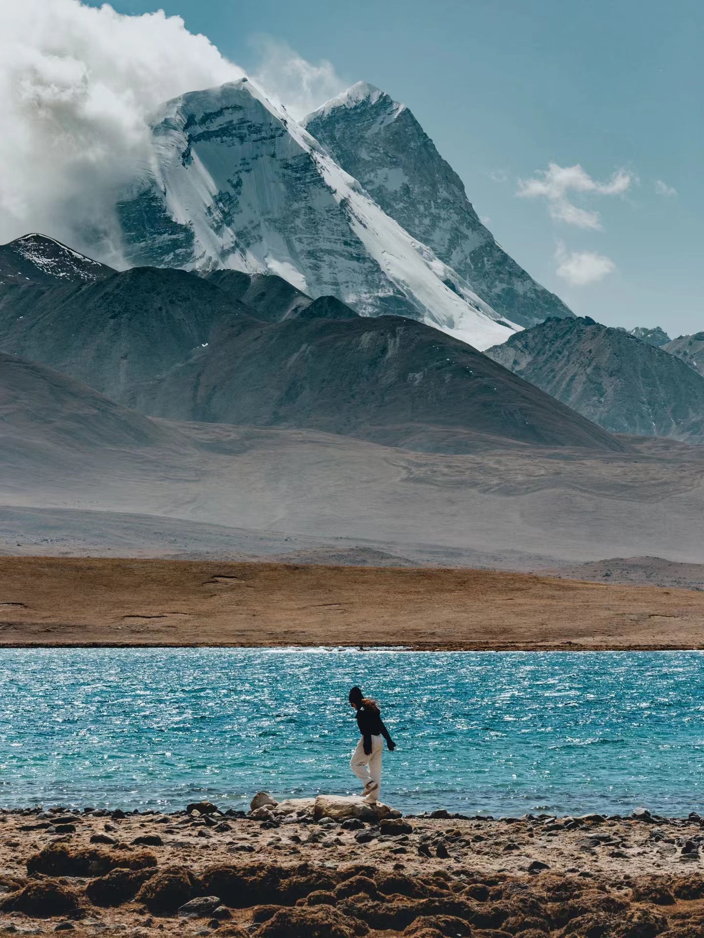 西藏|我在卓木拉发现了一处秘境湖泊