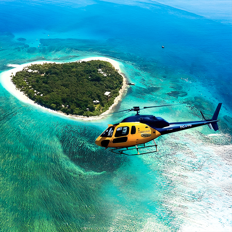 🚁空中视角下的斐济：令人惊叹的美景
