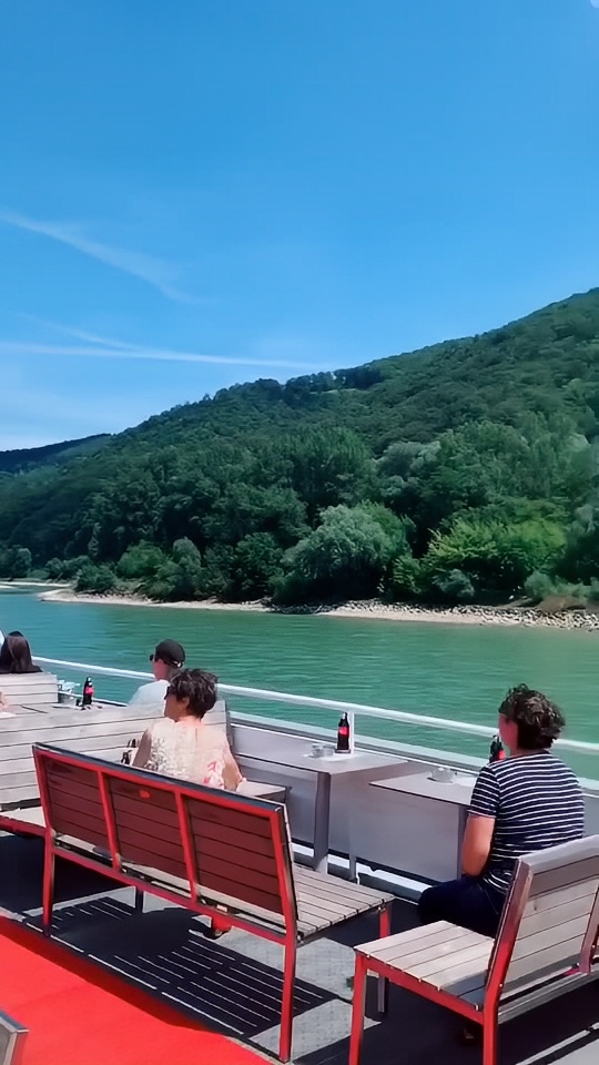 风景如画的多瑙河异国风景