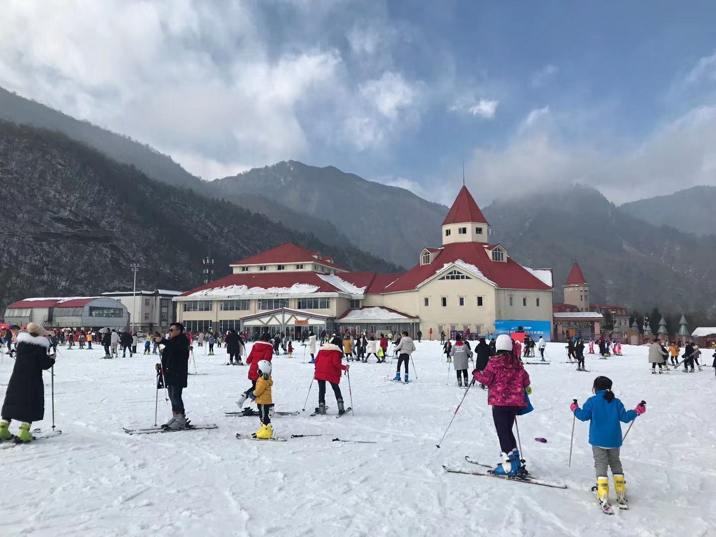 金沙河红薯岭滑雪场