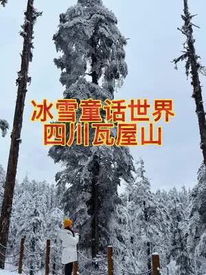 冰雪童话世界，网红打卡景点