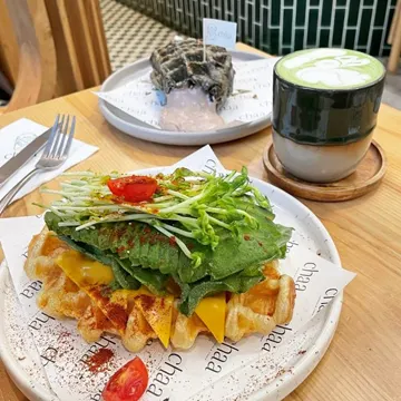 澳門美食2025 - 各式窩夫配搭特色飲品