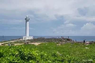 在殘波岬上也可以欣賞日落美景