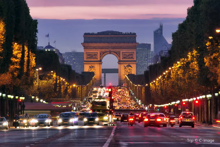 Arc de Triomphe de l’Etoile, Paris