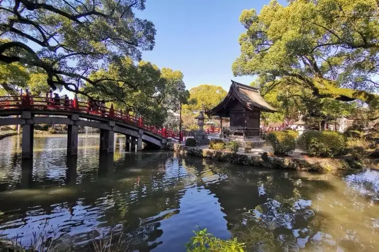 太宰府天滿宮猶如城市中的森林