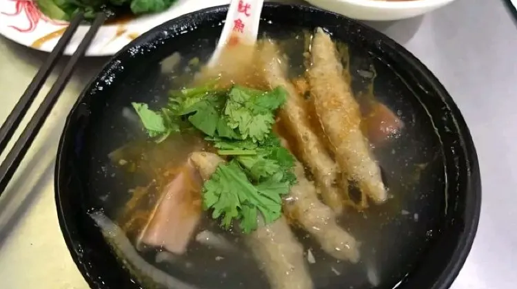 台北夜市美食 - 兩喜號魷魚羹