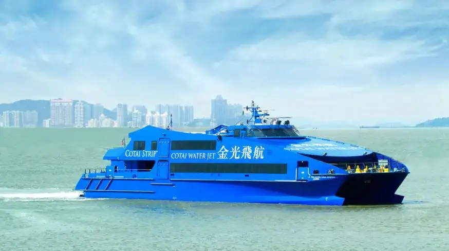 金光飛航只提供往返上環及氹仔航線