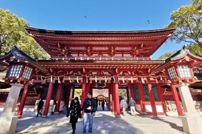 九州行程推薦之一的太宰府天滿宮