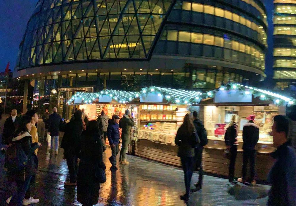 Riverside festivities at Southbank Centre Winter Festival