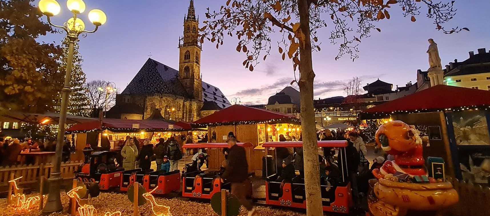 In treno ai mercatini di Natale