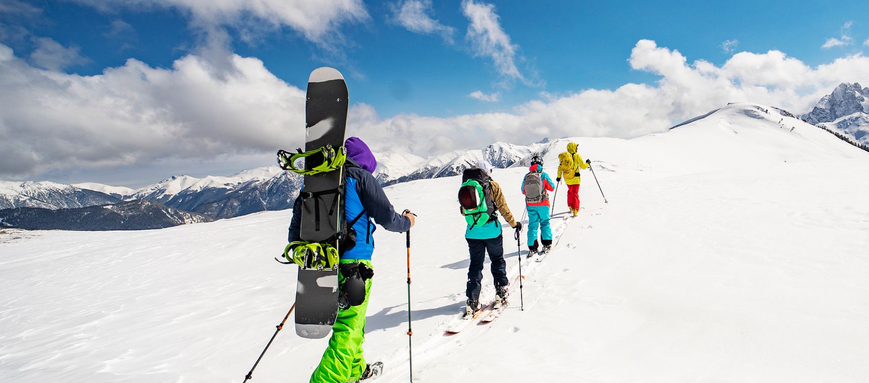 Settimana bianca senza l’auto