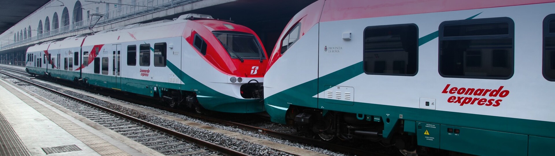 Da Roma Termini all'Aeroporto Leonardo Da Vinci in 32 minuti. Solo con Leonardo Express