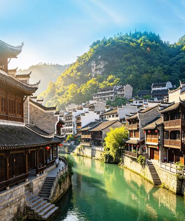 5D4N • Huangguoshu Scenic Area in Guizhou + Libo + Xijiang Qianhu Miao Village + Zhenyuan Ancient Town + Qingyan Ancient Town