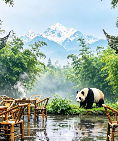 5D4N • Chongqing + Chengdu + Sanxingdui cultural tour: handpicked downtown premium hotels throughout, adorable giant pandas, Hongyadong night view, and Chengdu hotpot