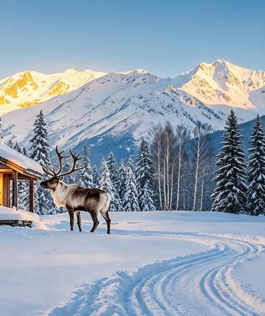 8D7N • Head all the Way North: Ski in Yabuli, Explore the Fairy-Tale Snow Town, and Chase Auroras in Mohe. Limited-Time Visit to Ice and Snow World