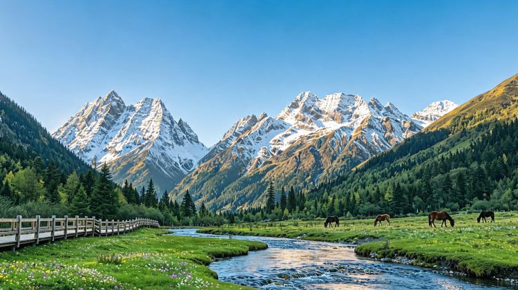3-Day Private Tours: Mount Siguniang + Yuzixi + Tagong Grassland + Xinduqiao Town+Gunong Village