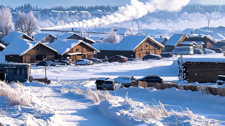 3-Day 8-Person Small Group · Mohe. Get Themed Costume Photo-shoot & Water-Splash-to-Ice Activity on Inquiry. Arctic Village, a Snow-covered Secret Land + Mohe, the Northernmost Land.