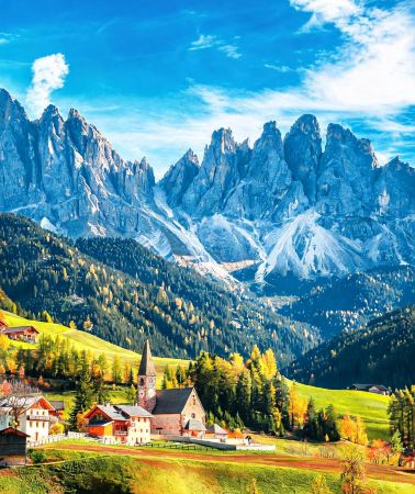10D7N • Airfare Incl · Northern Italy & the Grand Dolomites: Milan + Bergamo + Bolzano + Cortina + Bologna · Alpe di Siusi & Seceda Cable Car · Lake Braies · 4-Star Stays · Meals Incl · SG Departure