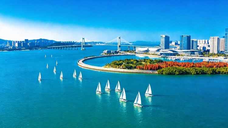 Xiamen + Gulangyu Island + Jimei School Village + Huandao Road