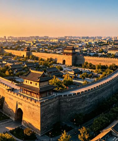 4D3N • Xi'an + Emperor Qinshihuang's Mausoleum Site Museum + Xi'an City Wall + YONGXING FANG + Xi'an Muslim Quarter