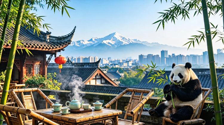8-Day Sichuan & Chongqing Cultural Journey: Tour Chengdu Giant Pandas & Sanxingdui, Discover Wulong Karst & 3D Magic City, Experience Intangible Cultural Heritage & Night Cruise