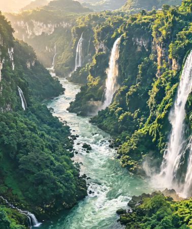 6D5N • Guizhou–Malinghe Canyon, Wanfeng Lake, Wanfenglin,  Huajiang Canyon Bridge & Huangguoshu Waterfall