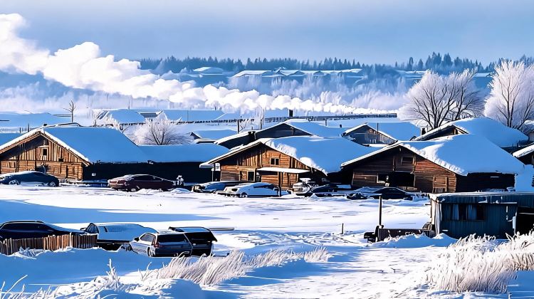 4-Day 8-person Small Group · Mohe. Receive Themed Costume Photo-shoot & Water-Splash-to-Ice Activity Upon Inquiry. Visit Arctic Village & Feed Reindeers.