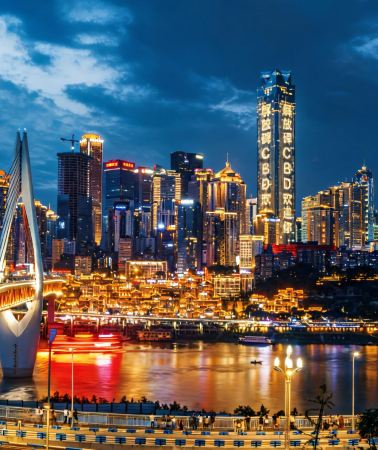8D7N • Vip small group of up to 8, no shopping: Chongqing + Yichang + Wuhan: Hongya Cave, Liziba, Yangtze River Cableway, Tribe of the Three Gorges, Three Gorges Dam, Three Gorges Project Closure Memorial Park, Yellow Crane Tower