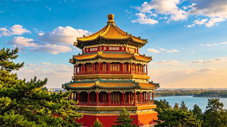 6-Day Golden autumn journey in Beijing:  Gubeikou Ancient Town + The Palace Museum + Summer Palace + Mutianyu Great Wall + Temple of Heaven + Lama Temple + Shichahai Scenic Area