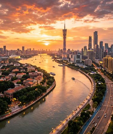 6D5N • Guangdong cultural & leisure journey: Explore Guangzhou, Foshan, Zhuhai & Huizhou, experience Chimelong Ocean Kingdom and Pearl River Night Cruise