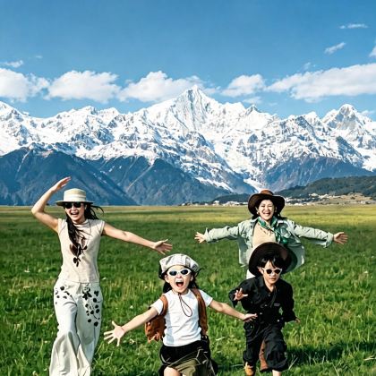 云南丽江+香格里拉+虎跳峡2日1晚拼小团