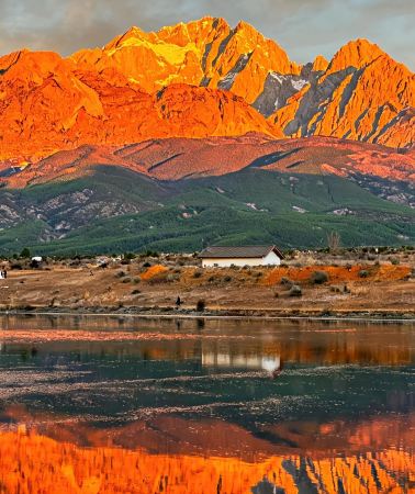 8D7N • Fall-winter high-end vacation: Dali sea-view rooms, Yulong Snow Mountain + Shangri-La: complimentary cross-bridge rice noodles, horse riding & Tibetan photography