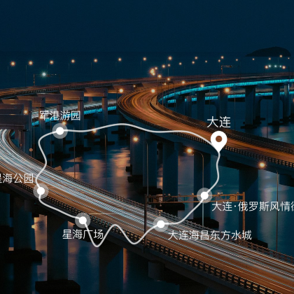 大连+旅顺口区+金石滩6日5晚拼小团