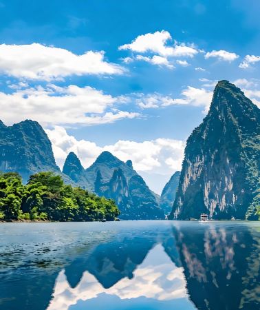 5D4N • China + Guilin + Yangshuo + Guilin Li River Scenic Area + Li River Gudong Scenic Area - Gudong Waterfall Scenic Area