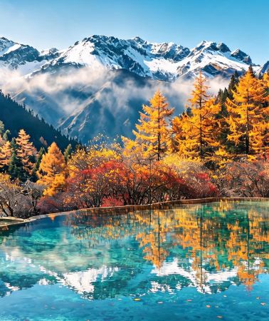 6D5N • Sichuan holiday fun: full-day in-depth tour of Jiuzhaigou, Huanglong Scenic Area, Dujiangyan, Qingcheng Mountain, and Wuhou Shrine Museum: Chengdu city walk