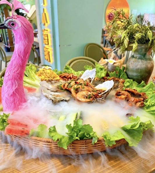 遇见小海豚海鲜餐厅(那香海店)