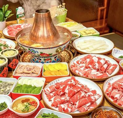 旭峰·瞰境民宿·老北京涮羊肉火锅