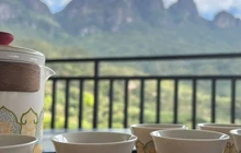 灵通山望山谷饭店餐厅图片