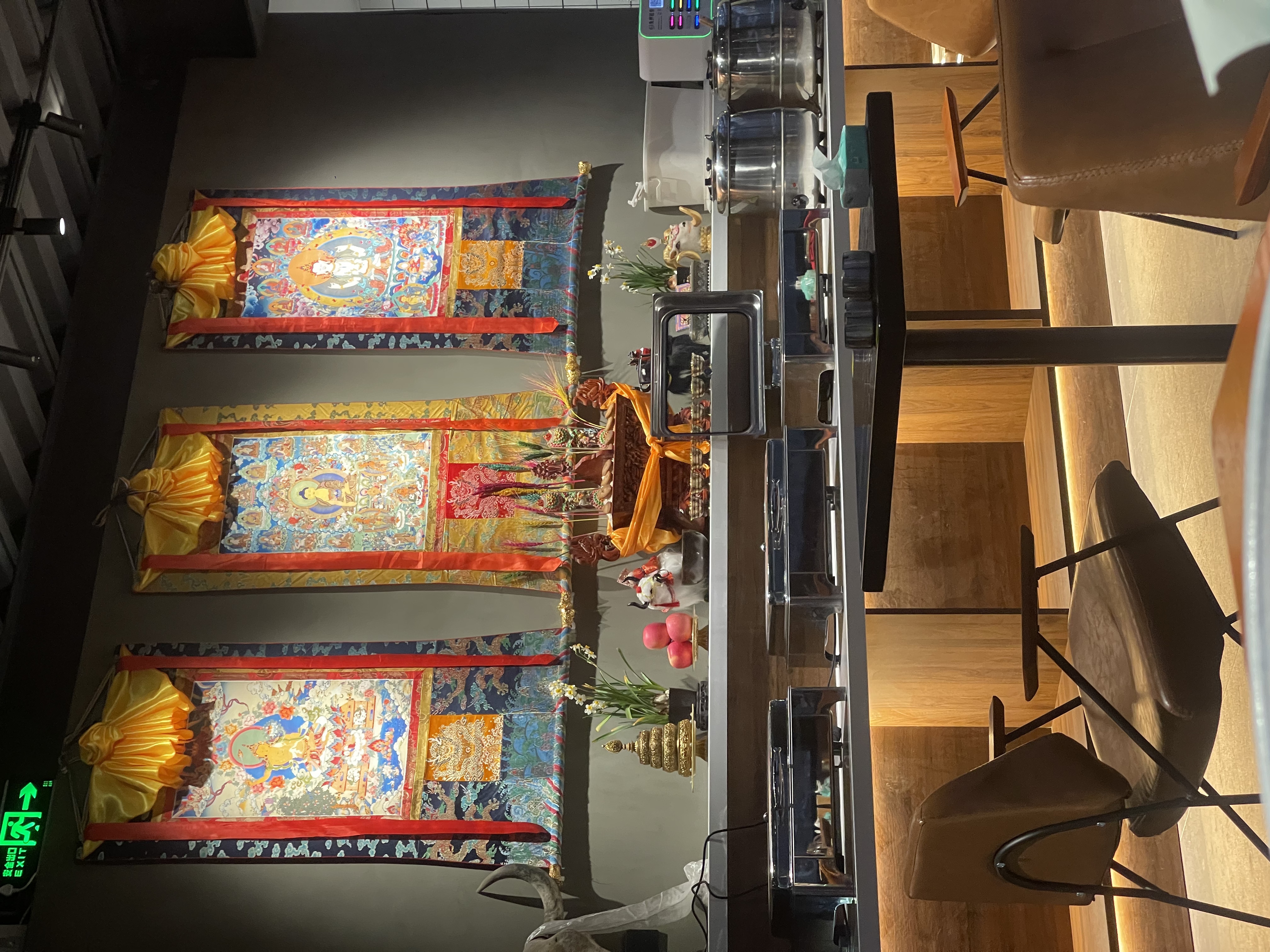 索松村大空里民宿·观景餐厅餐厅图片