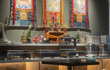 索松村大空里民宿·观景餐厅餐厅图片