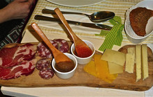 La Locanda di Colle Ombroso餐厅图片