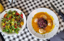 An Cala Cafe and Bunkhouse餐厅图片