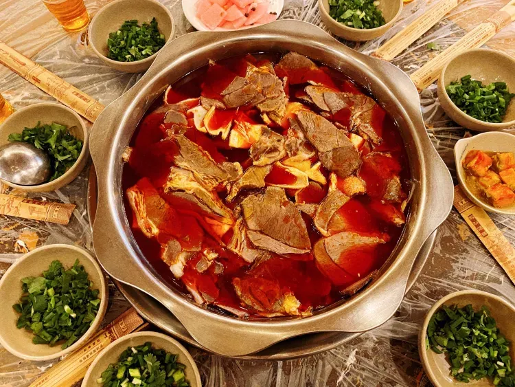 贵源兴旺羊肉汤锅美食图片
