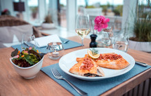 Strandhotel Restaurant餐厅图片