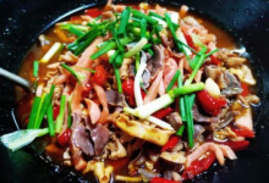 鹏林天龙鸡杂美食图片