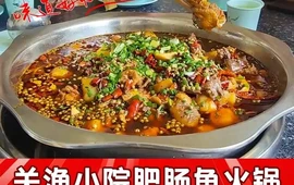 关渔小院肥肠鱼火锅(大英店)