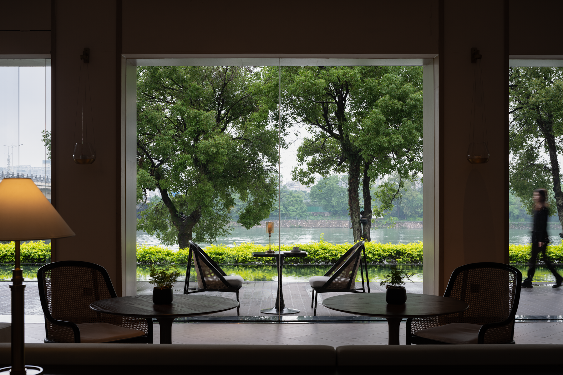 桂林CIAO俏酒店(两江四湖象鼻山店)·春庄·俏宴江景餐厅餐厅图片