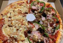 No Anchovies Pizza美食图片
