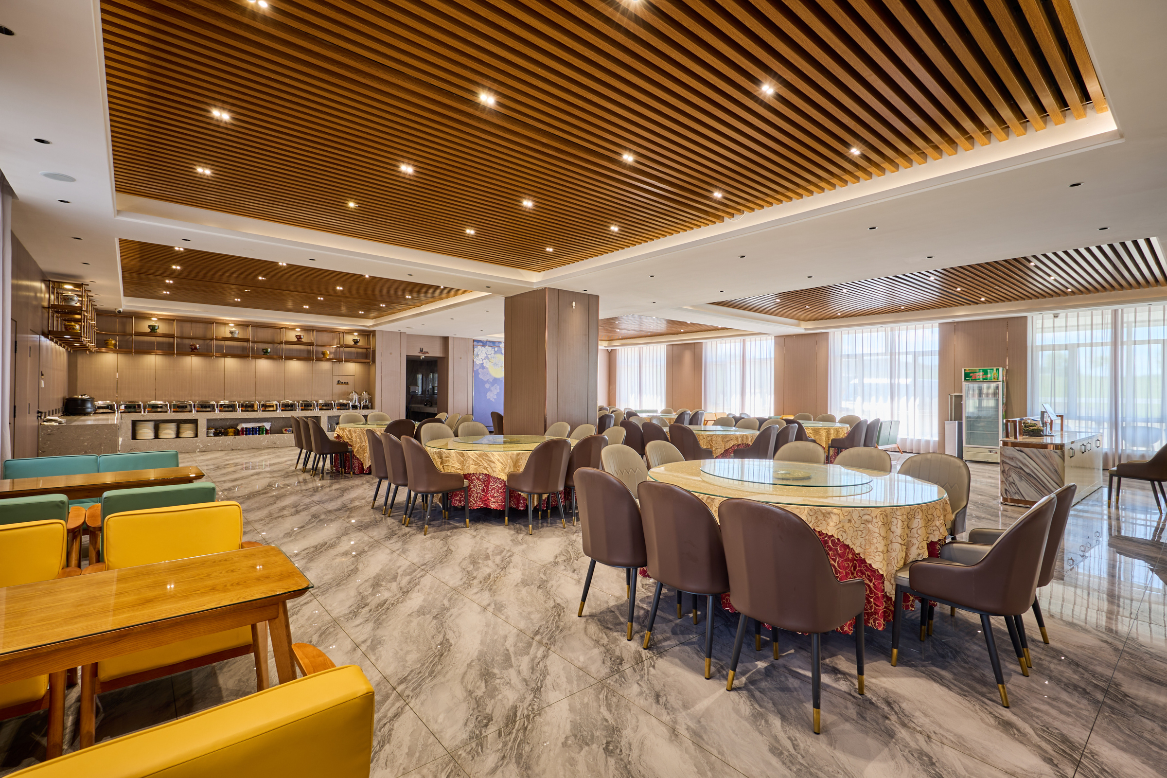 索性酒店(乌兰布统景区店)·克旗红山军马场怡人山庄餐厅图片