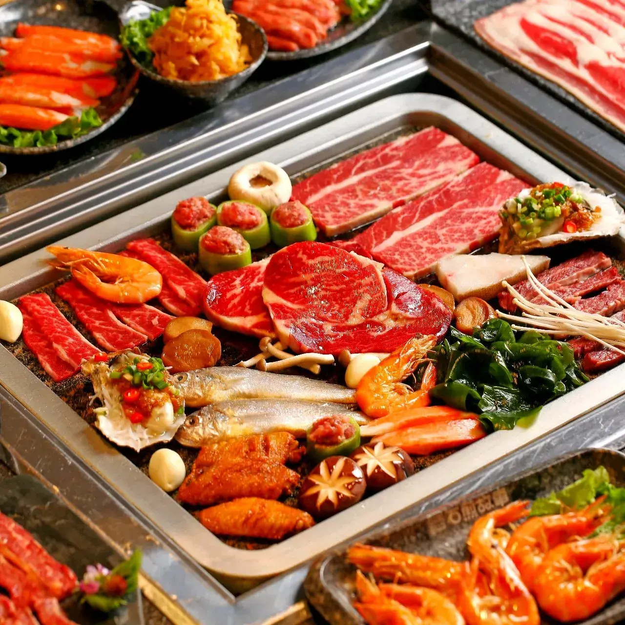 石煎故事·石板海鲜烤肉·大冷面(黄河路店)